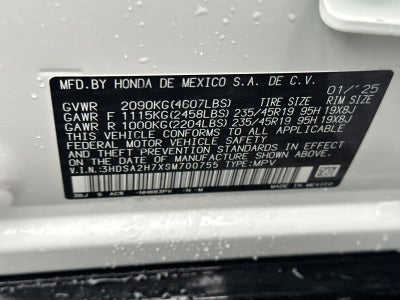 2025 Acura ADX A-Spec Advance Package