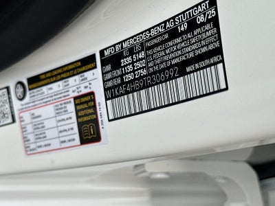 2026 Mercedes-Benz C-Class C 300 4MATIC®