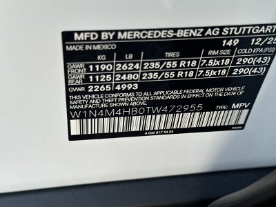 2026 Mercedes-Benz GLB GLB 250 4MATIC®