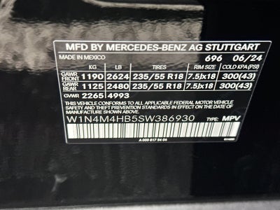 2025 Mercedes-Benz GLB GLB 250 4MATIC®