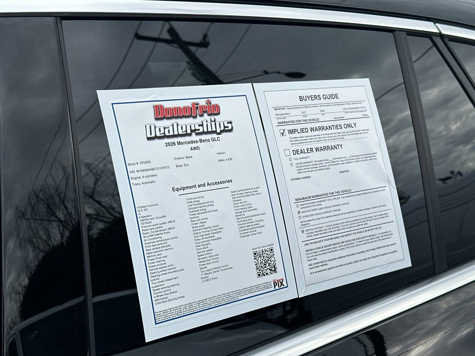 2026 Mercedes-Benz GLC GLC 300 4MATIC®