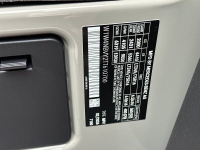 2026 Mercedes-Benz Sprinter 2500 Cargo 144 WB 4MATIC®