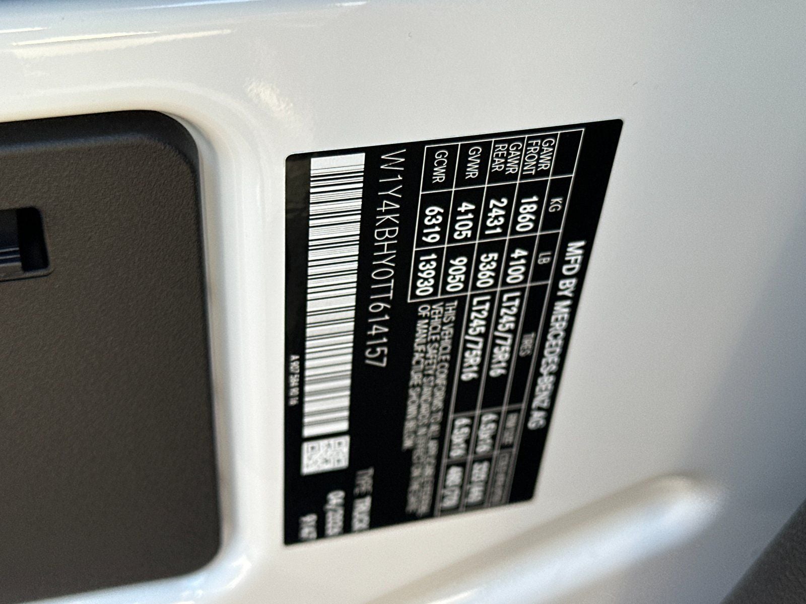 2026 Mercedes-Benz Sprinter 2500 Base