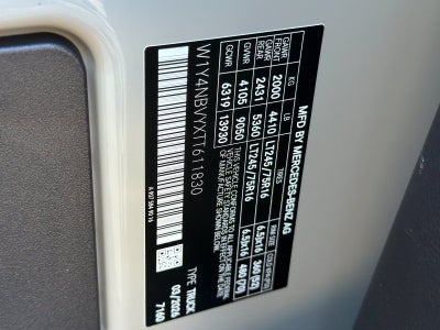 2026 Mercedes-Benz Sprinter 2500 Cargo 144 WB 4MATIC®