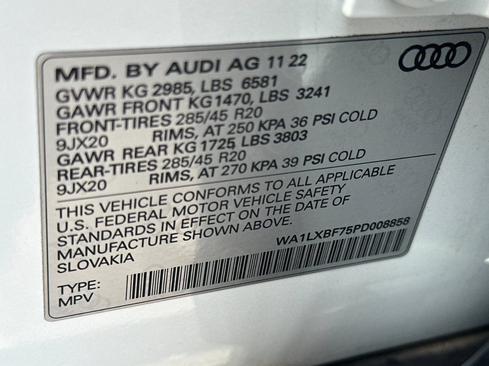 2023 Audi Q7 55 Premium Plus quattro