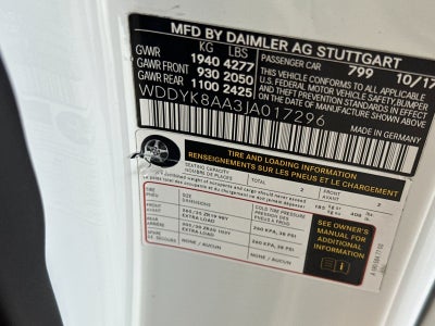 2018 Mercedes-Benz AMG® GT C