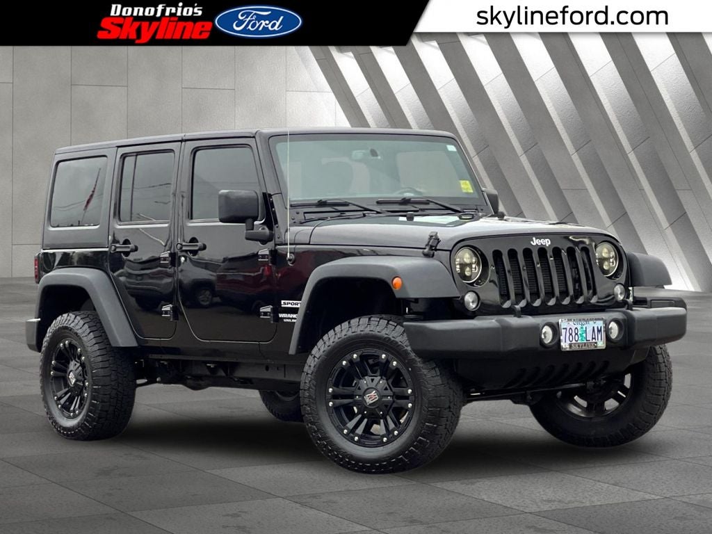 2017 Jeep Wrangler Unlimited Sport