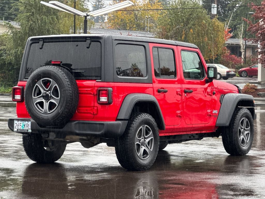 2018 Jeep Wrangler Unlimited Sport S