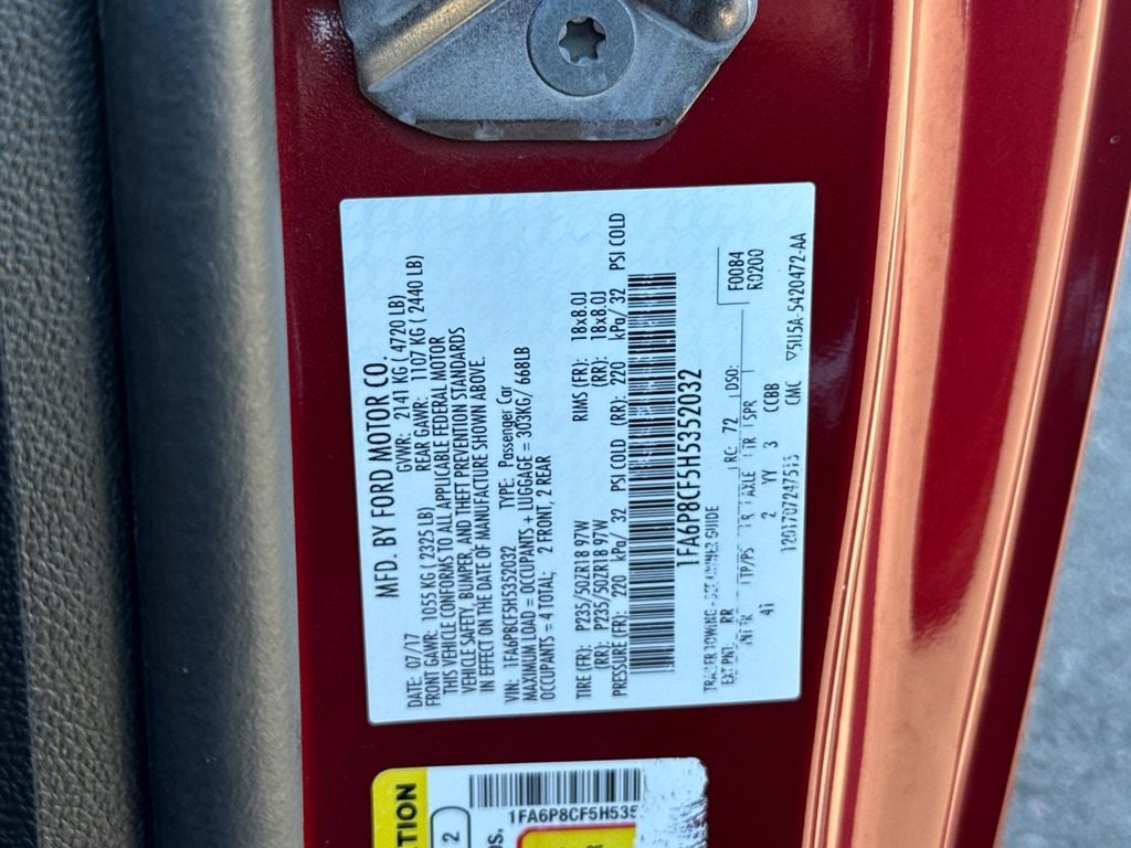 2017 Ford Mustang GT Premium