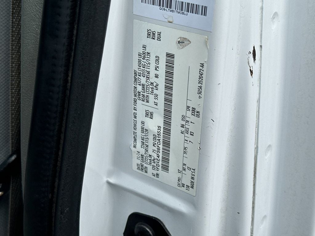 2015 Ford E-450SD Base