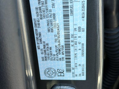 2025 Ford Escape Platinum