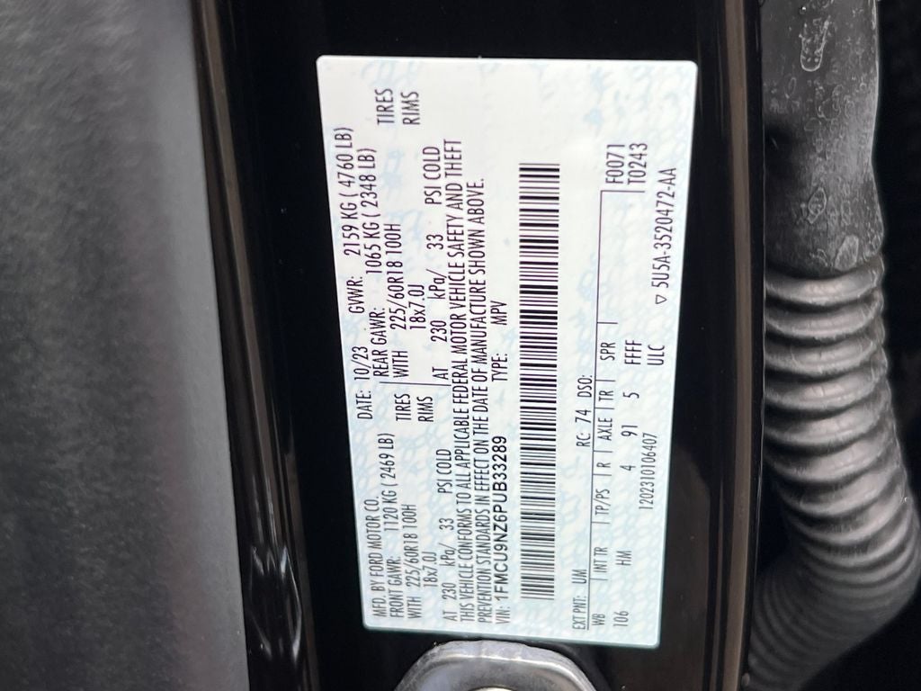 2023 Ford Escape Hybrid ST-Line Select