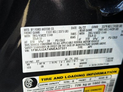 2022 Ford Expedition Limited