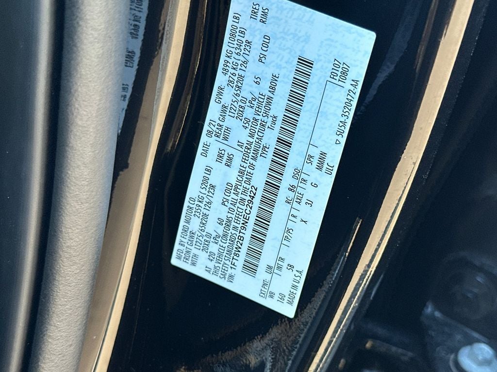 2022 Ford F-250SD Lariat BLACK WIDOW
