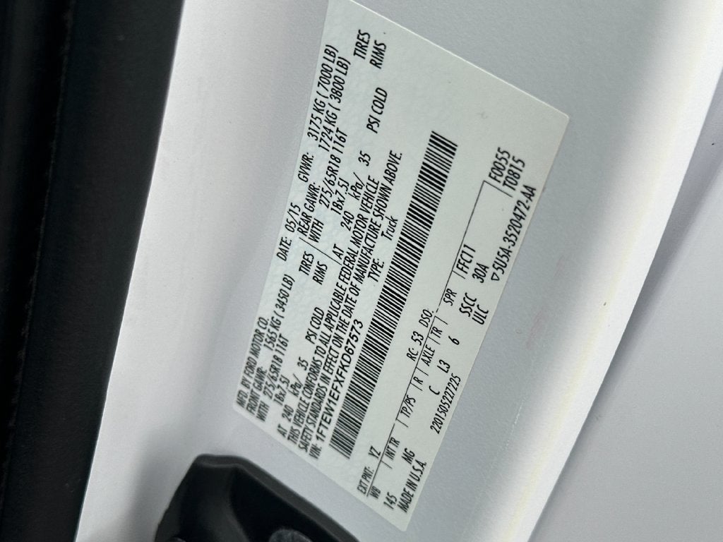 2015 Ford F-150 XLT