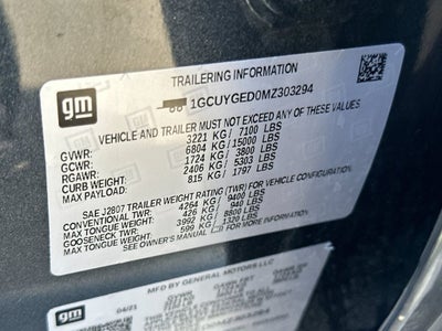 2021 Chevrolet Silverado 1500 LTZ