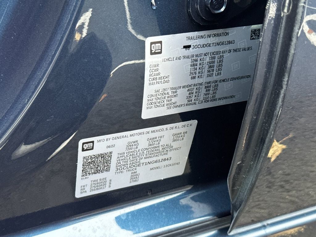 2022 Chevrolet Silverado 1500 LTZ