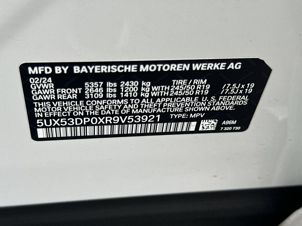 2024 BMW X3 xDrive30i