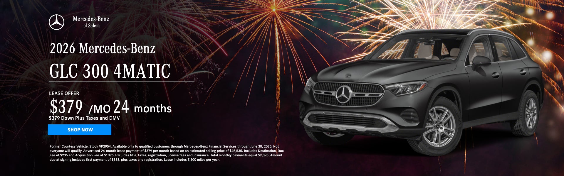 2026 Mercedes GLC 300 Certified Lease Mercedes Benz of Salem