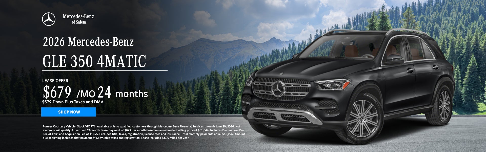 2026 Mercedes GLE 350 Certified Lease Mercedes Benz of Salem
